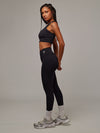 Legging Dunas Negro Doblefit, legging deportivo mujer, detalle 3