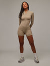 Jumpsuit Patagonia Beige Doblefit, jumpsuit deportivo mujer, detalle 3