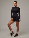 Jumpsuit Patagonia Negro Doblefit, jumpsuit deportivo mujer, detalle 3