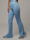 Legging Balance Azul Celeste Doblefit, legging deportivo para mujer, vista principal