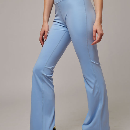 Legging Essential Azul Cielo Doblefit, legging deportivo para mujer, vista principal