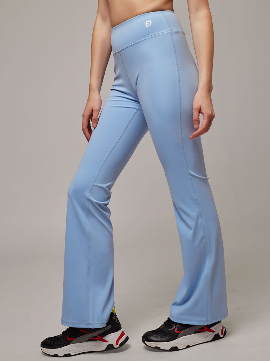 Legging Essential Azul Cielo Doblefit, legging deportivo para mujer, vista principal