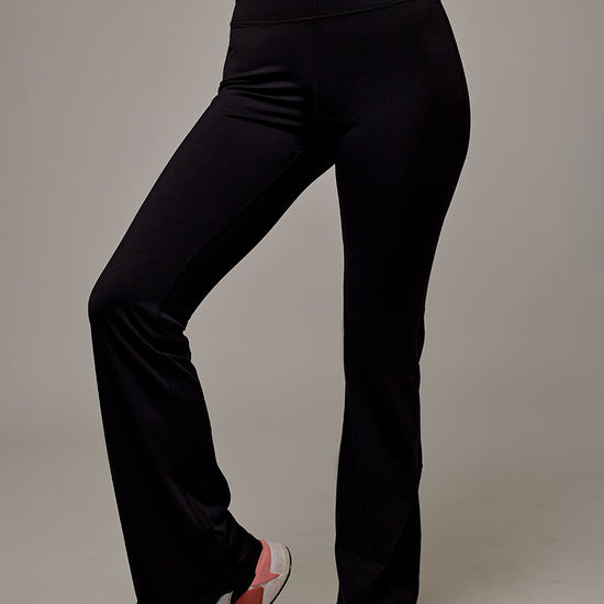 Legging Essential Negro Doblefit, legging deportivo para mujer, vista principal