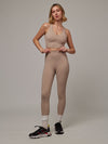 Top Dunas Crema Doblefit, top deportivo mujer, detalle 3