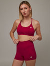 Top Strong Fucsia Doblefit, top deportivo para mujer, vista principal