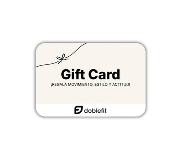 Gift Card digital Doblefit, tarjeta de regalo ropa deportiva mujer